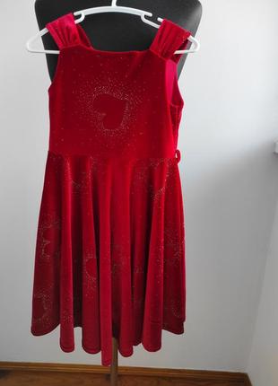 Шикарное велюровые платье от marks&spenser4 фото