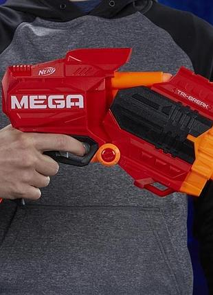 Бластер nerf mega три брейк (e0103) 9