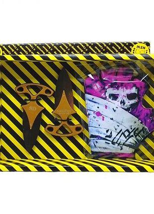 Box сувенирный набор ножей "gold daggers"