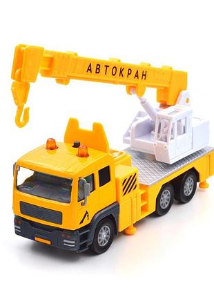 Автомодель - автокран (свет, звук)