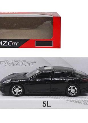 Машинка металлическая "porsche panamera", черный