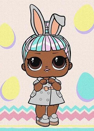 Набор для росписи по номерам для детей "l.o.l. surprise! spring bling carats" 30х30см