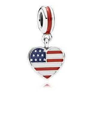 Серебряное ожерелье pandora "сша"