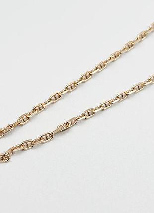 Серебряная цепочка, плетение якорь гуччи, размер 55 см x 0,3 см, вес: 9.5 г