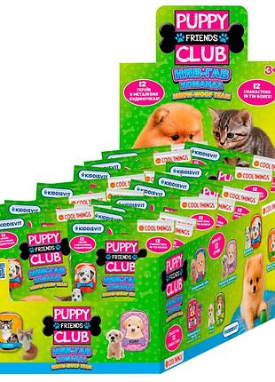 Дисплей фигурок-сюрприз cool things серии puppy club - мяв-гав команда (24 штуки)