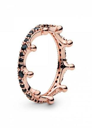 Серебряное кольцо pandora «очарованная корона»