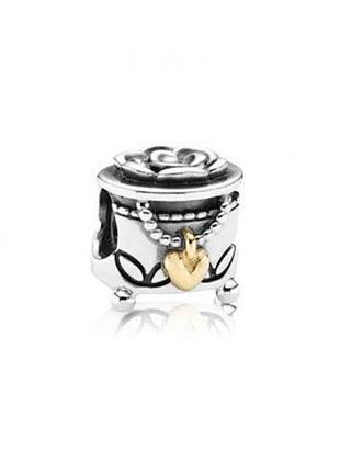 Серебряное ожерелье pandora
