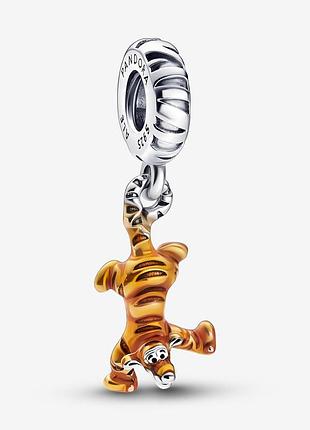 Серебряное кольцо pandora "тигра"