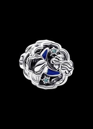 Срібна намистина pandora "аладдін, принцеса жасмін та джин"