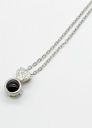 Серебряное колье