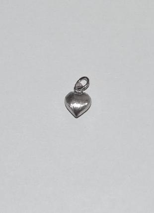Серебряная подвеска родированная