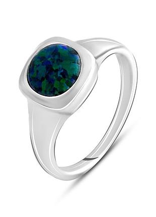 Серебряное кольцо komilfo с опалом 0.764ct, вес изделия 3,25 гр (2120315) 18 размер