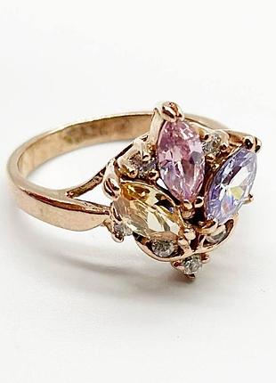 Серебряное кольцо со вставкой фианит
