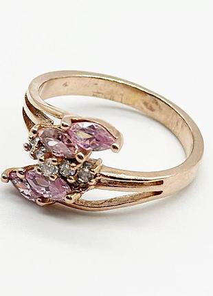 Серебряное кольцо со вставкой фианит