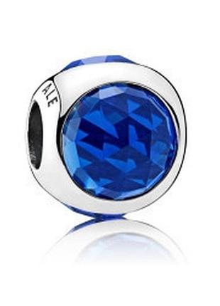 Серебряная бусина pandora 792095cz-2