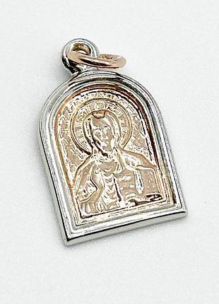Подвеска "св.николай чудотворец", серебро