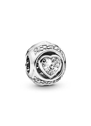 Срібна намистина pandora "щирі почуття"