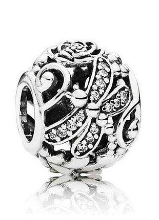Серебряное ожерелье pandora