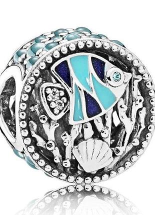 Серебряное ожерелье pandora