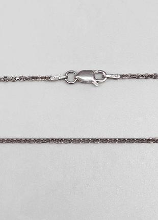 Серебряная цепочка, плетение якорь, размер 50 см x 0,15 см, вес: 4.2 г