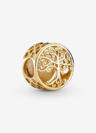 Срібна намистина pandora "родове дерево"