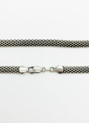 Серебряная цепочка, размер 50 см x 0,6 см, вес: 12.9 г