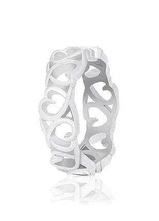 Серебряное кольцо, размер 15,5, вес: 3.0 г