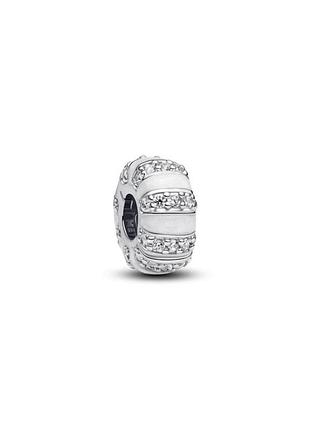 Серебряная бусина pandora "камни и эмаль"