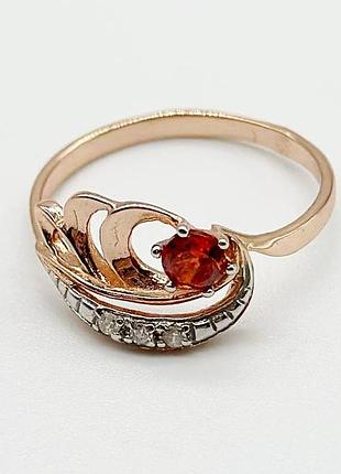 Серебряное кольцо с фианитами