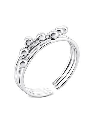 Серебряное кольцо, размер 14,0, вес: 2.0 г