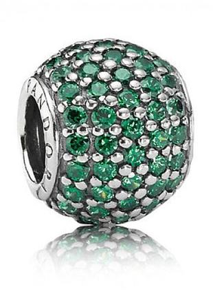 Серебряное кольцо pandora "pave"