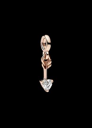Серебряная серебряная бусина pandora ми "стрела любви"