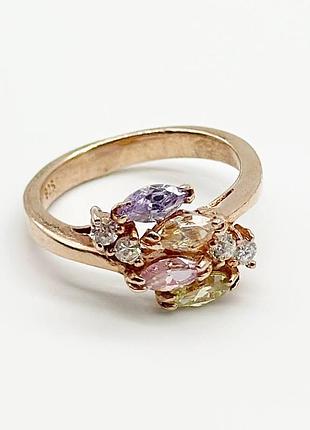 Серебряное кольцо со вставкой фианит