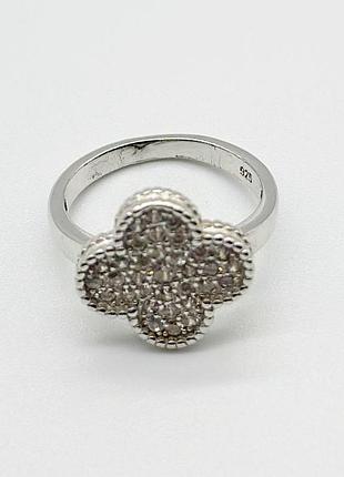 Серебряное кольцо родированное к2ф/2001, размер 17,0, вес: 4.1 г