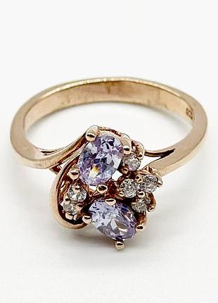 Серебряное кольцо со вставкой фианит