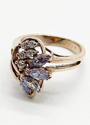 Серебряное кольцо со вставкой фианит