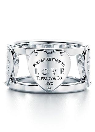 Срібна каблучка в стилі "tiffany", розмір 17,0, вага: 7.0 г