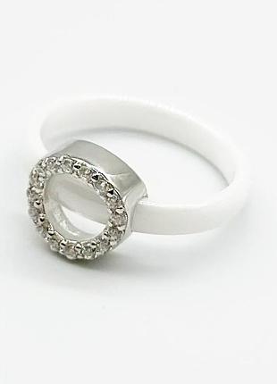 Серебряное кольцо, размер 14,5, вес: 2.5 г