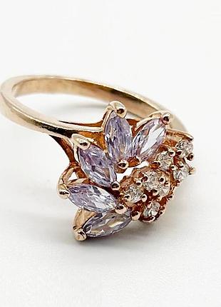 Серебряное кольцо со вставкой фианит
