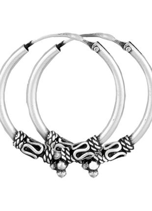Серебряные серьги