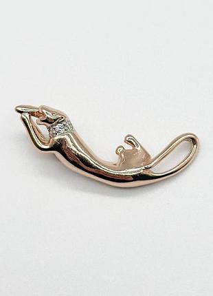 Серебряная подвеска с фианитами