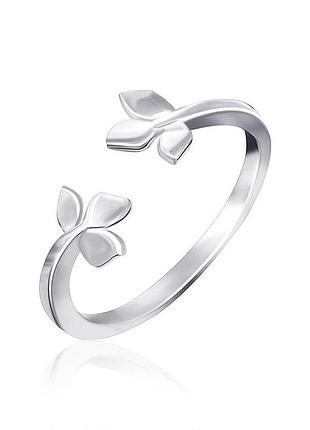 Серебряное кольцо, размер 16,8, вес: 1.7 г