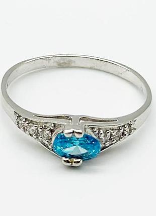 Серебряное кольцо со вставкой фианит