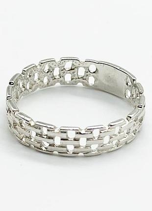 Серебряное кольцо, размер 16,0, вес: 1.5 г