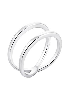 Серебряное кольцо, размер 16,0, вес: 2.7 г