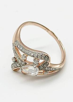 Серебряное кольцо со вставкой фианит