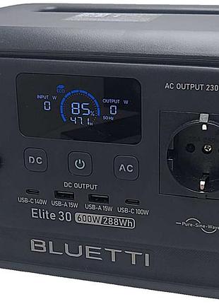 Универсальный внешний аккумулятор повербанк б/у bluetti elite 30 v2 600w