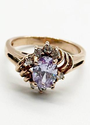 Серебряное кольцо со вставкой фианит