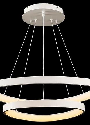 Підвісна світлодіодна люстра l2550/650+450/2 led (white)