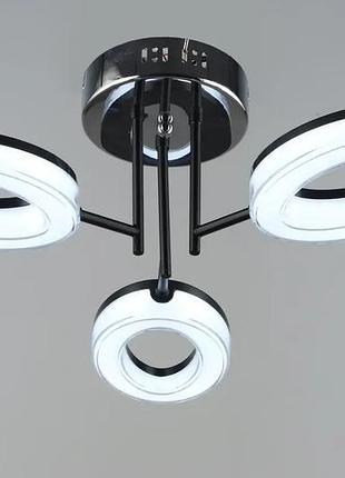 Светодиодная люстра yh1100/3 bk+ch